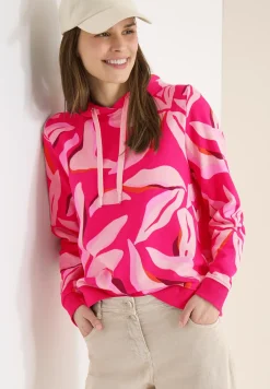 Hoodie avec motif floral