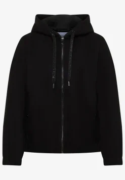 Hoodie Blouson en aspect laine