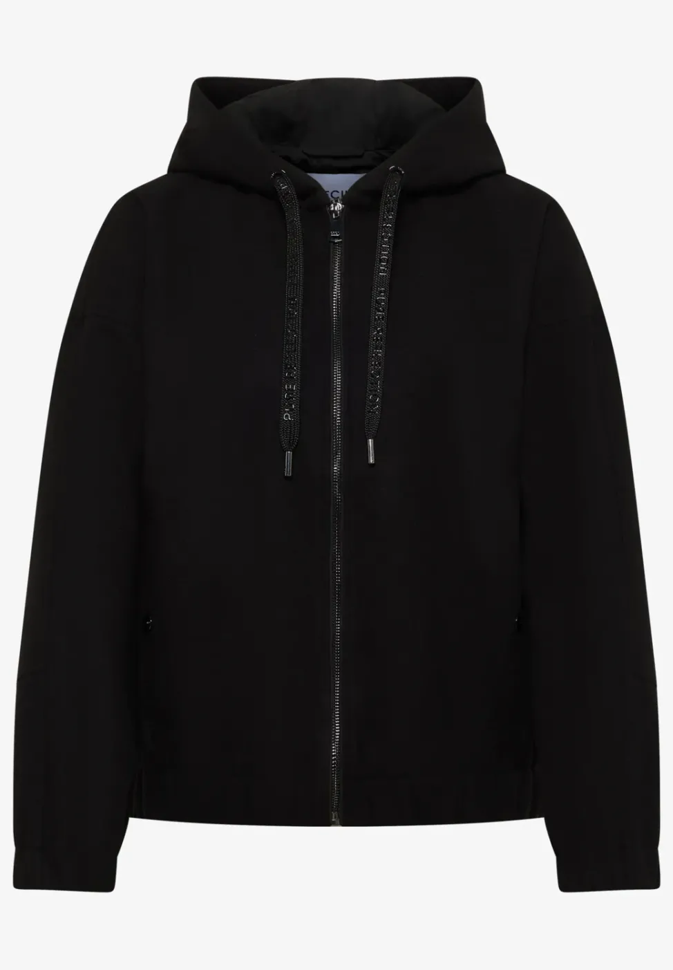 Hoodie Blouson en aspect laine