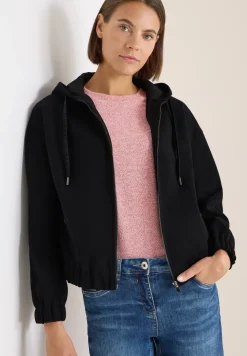 Hoodie Blouson en aspect laine
