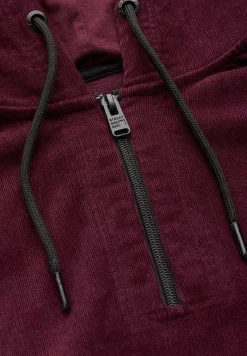 Hoodie en velours côtelé
