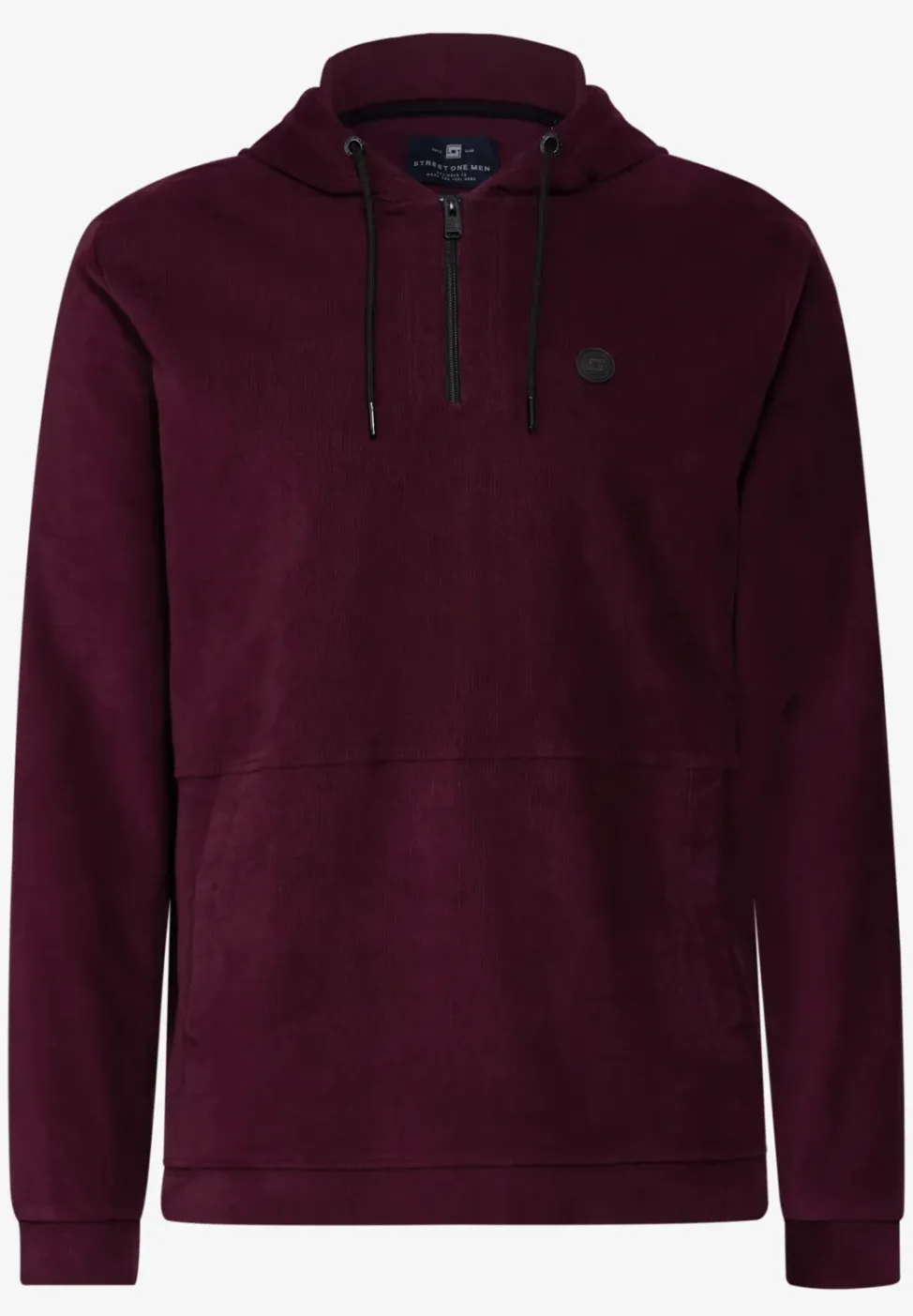 Hoodie en velours côtelé