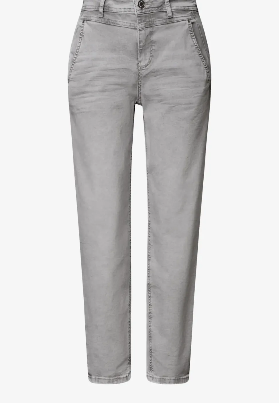 Jean Barrel Leg taille haute, coupe loose