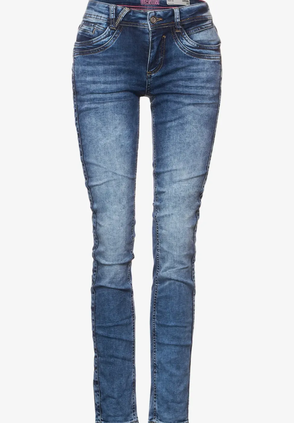 Jean bleu coupe classique