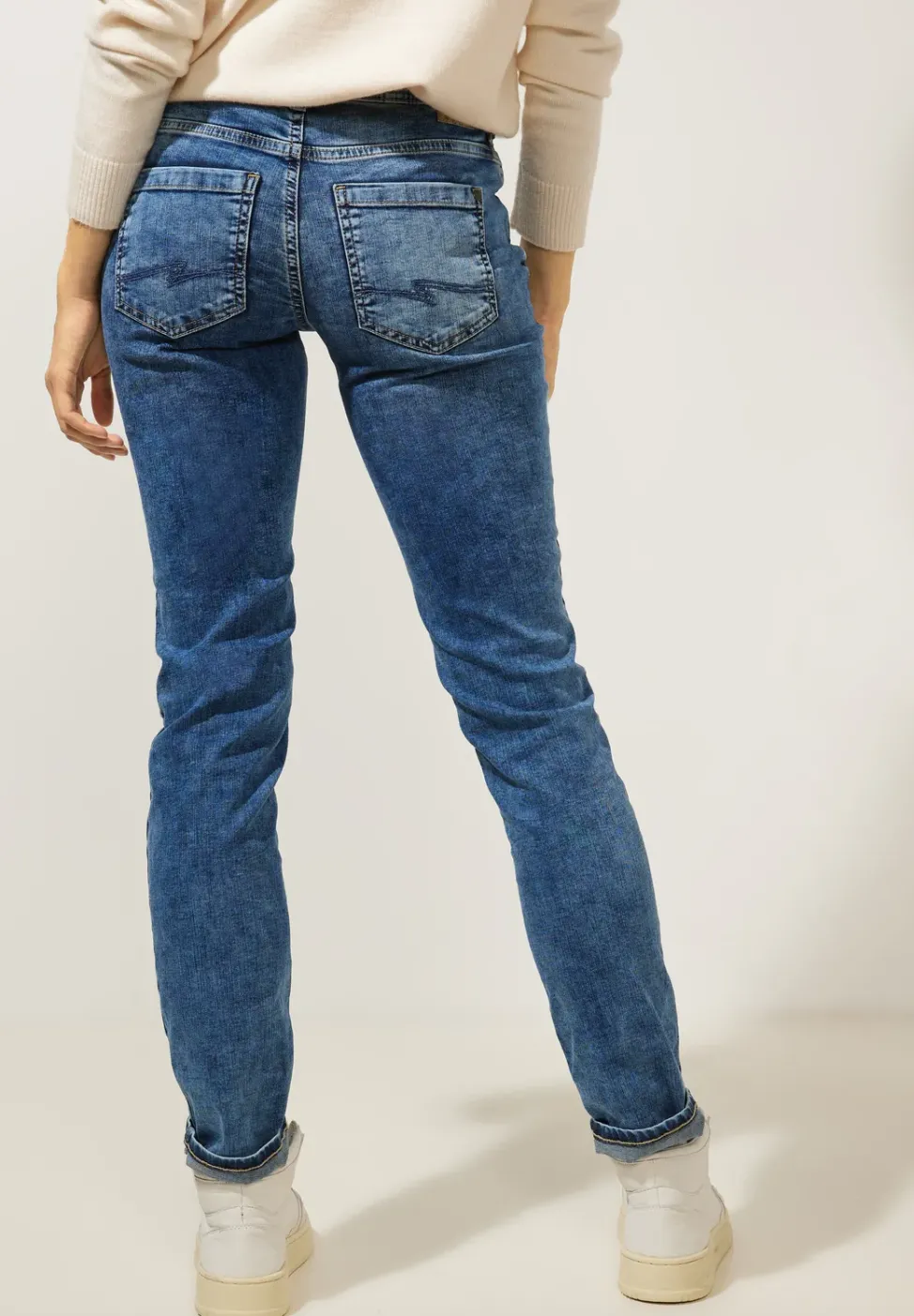 Jean bleu coupe classique