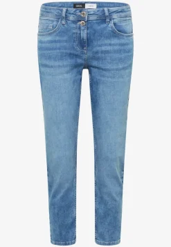 Jean 7/8 coupe slim en style décontracté