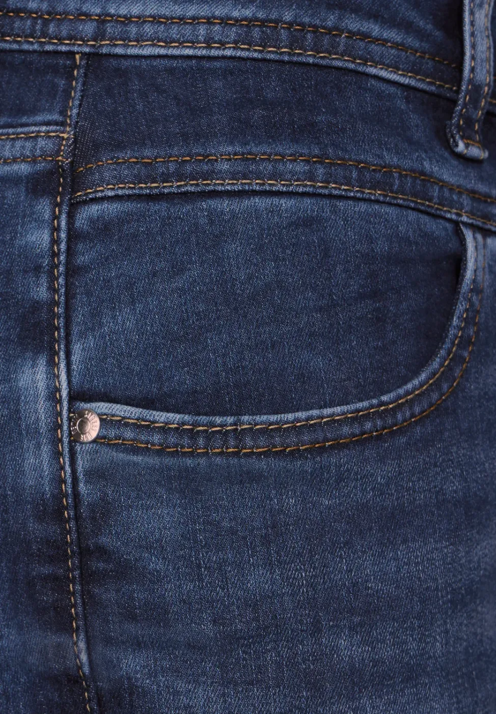 Jean indigo coupe classique