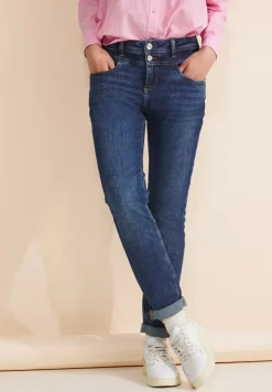Jean indigo coupe classique