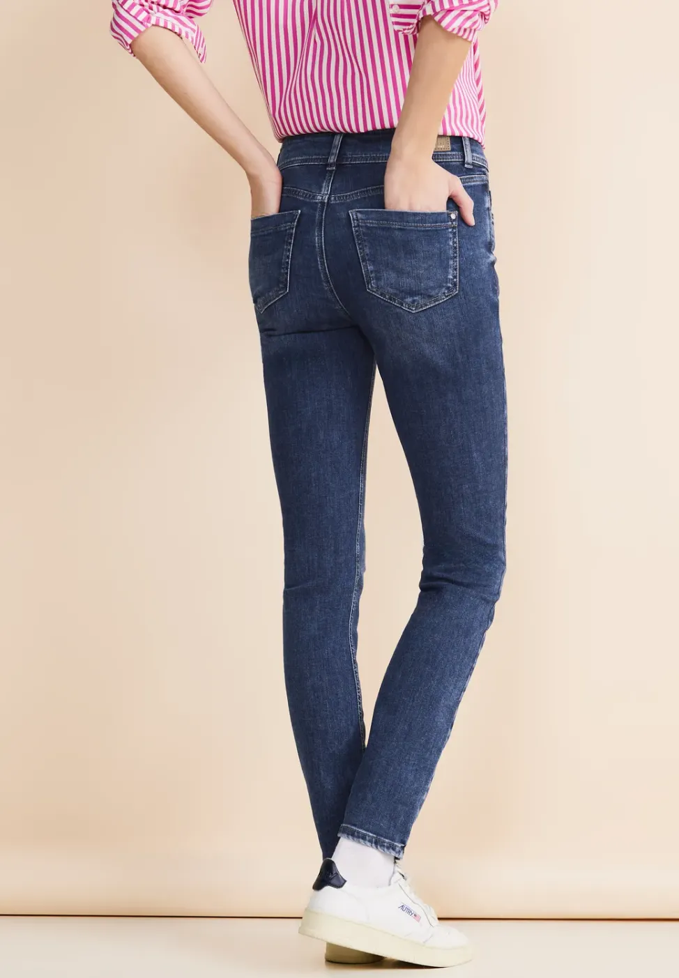 Jean indigo coupe slim
