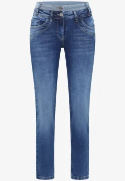 Jeans avec double ceinture