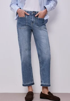 Jeans avec détail d'ourlet
