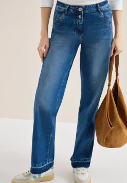 Jeans avec détail d'ourlet