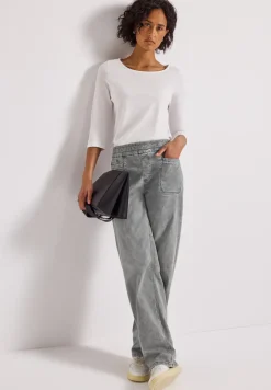 Jeans avec taille élastique