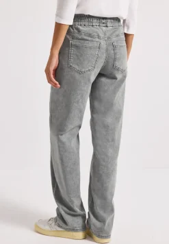 Jeans avec taille élastique