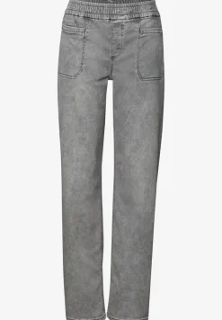 Jeans avec taille élastique