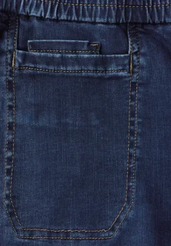 Jeans avec taille élastique
