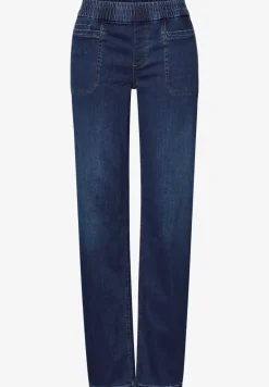 Jeans avec taille élastique