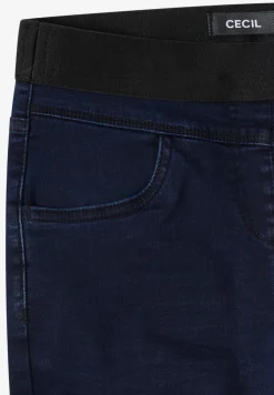 Jeans avec taille élastique