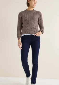 Jeans avec taille élastique