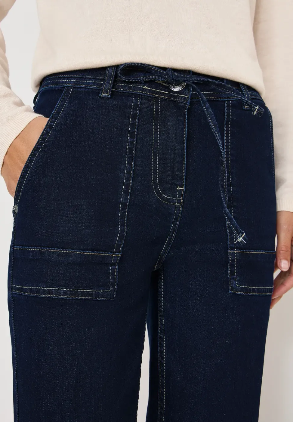 Jeans Bootcut Rinsed
