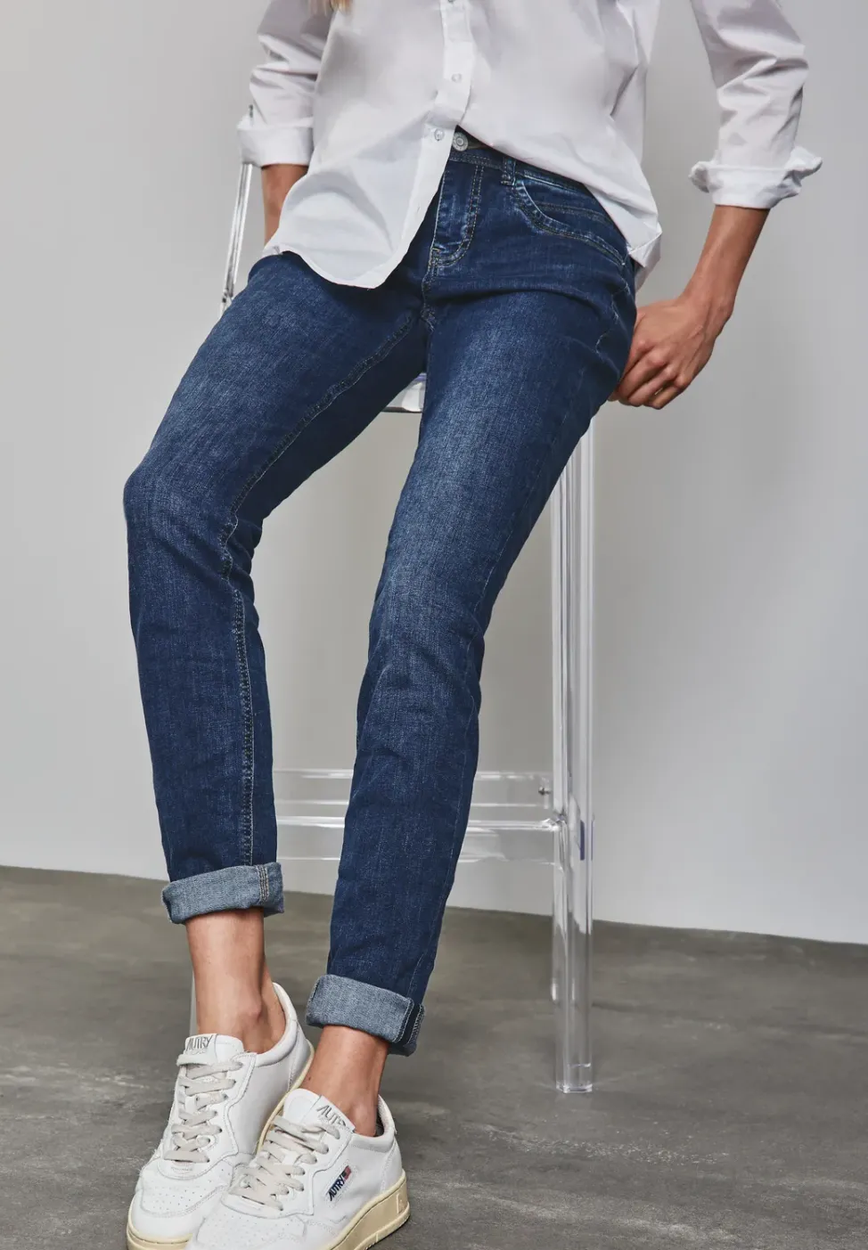 Jeans en coupe casual