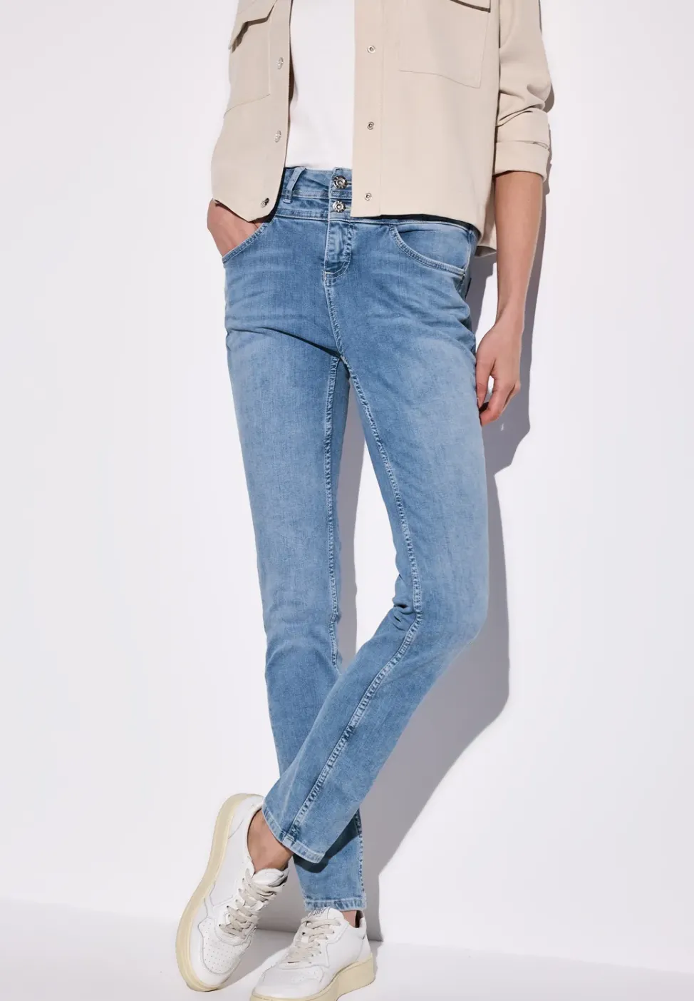 Jeans en coupe casual