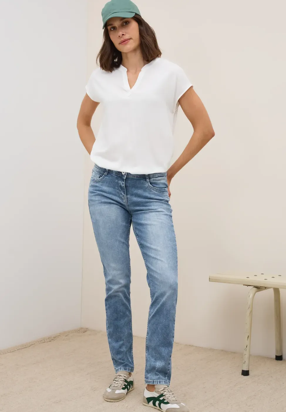 Jeans en coupe casual