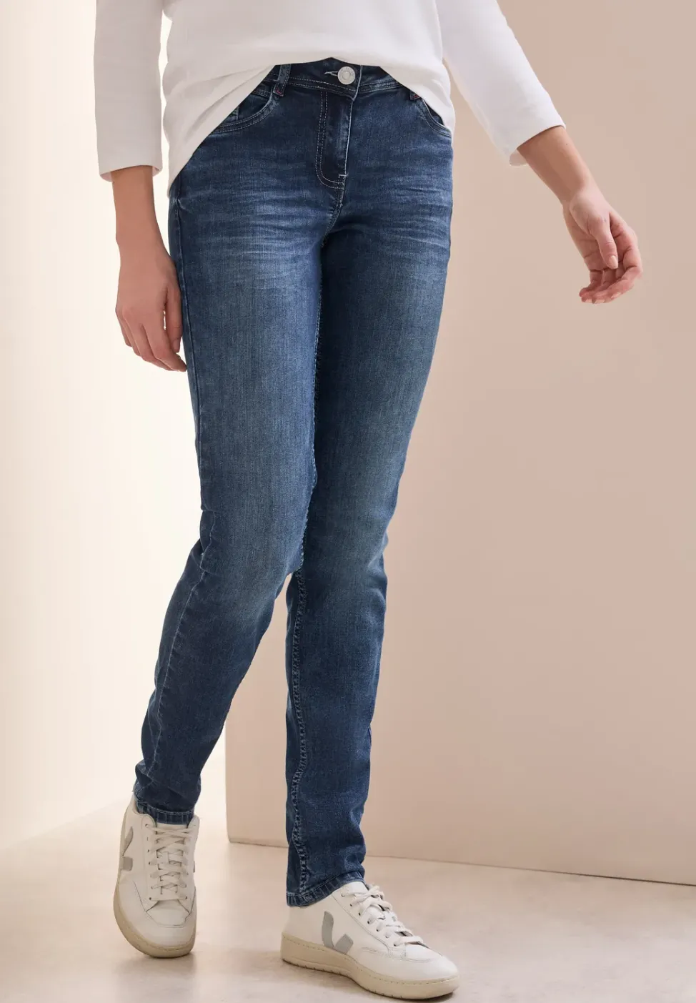 Jeans en coupe casual