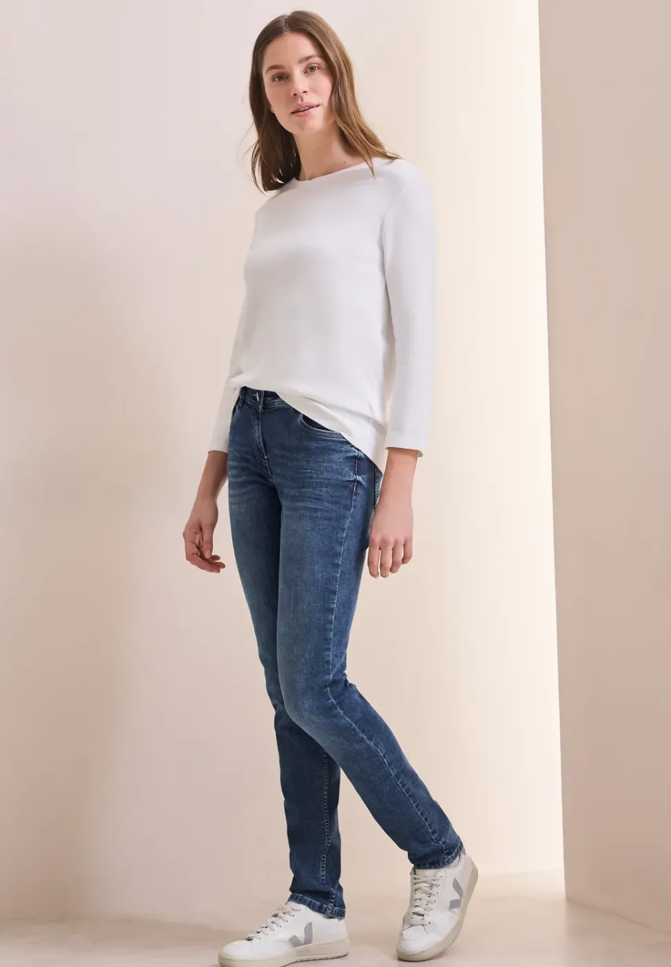 Jeans en coupe casual