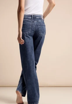 Jeans en coupe loose