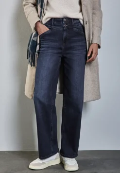 Jeans à jambes larges
