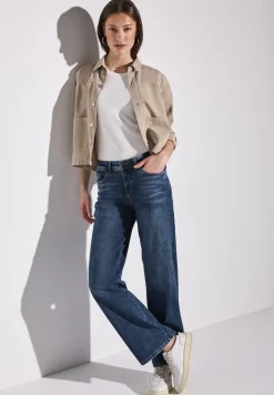Jeans à jambes larges
