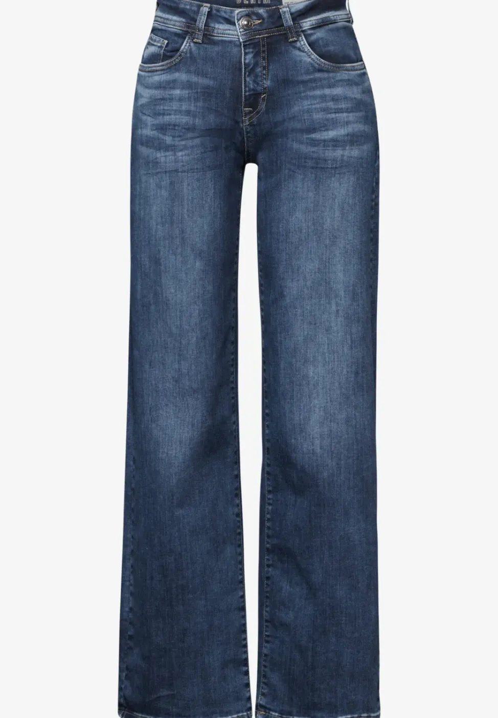 Jeans à jambes larges