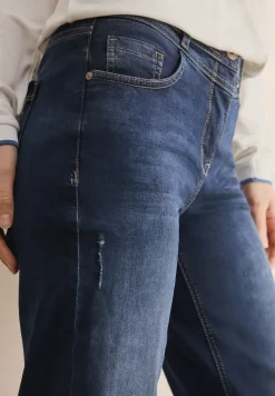 Jeans à jambes larges