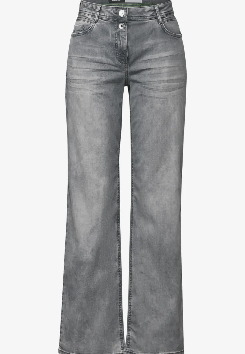 Jeans à jambes larges