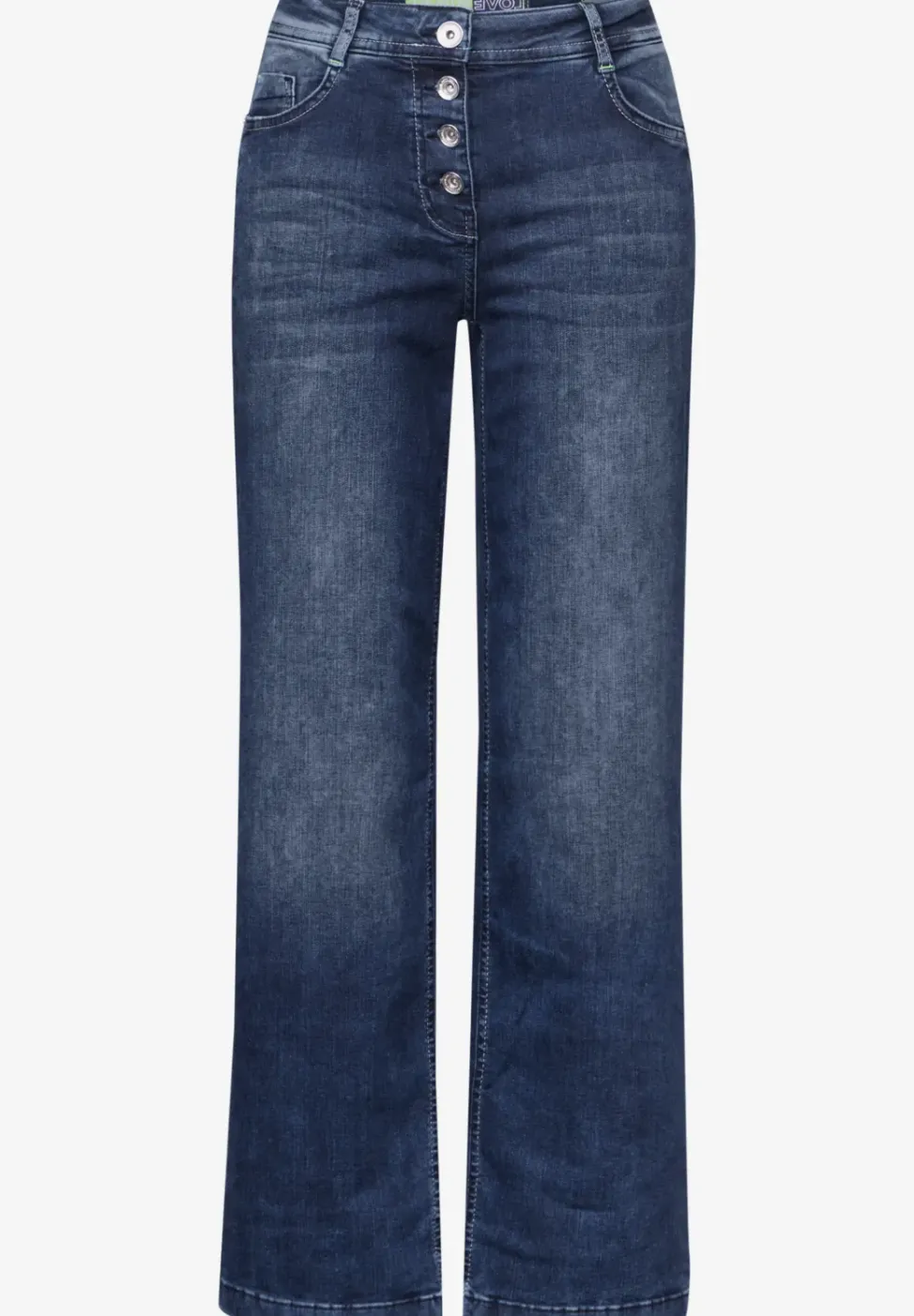 Jeans à jambes larges