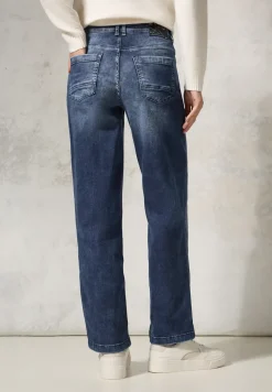 Jeans à jambes larges