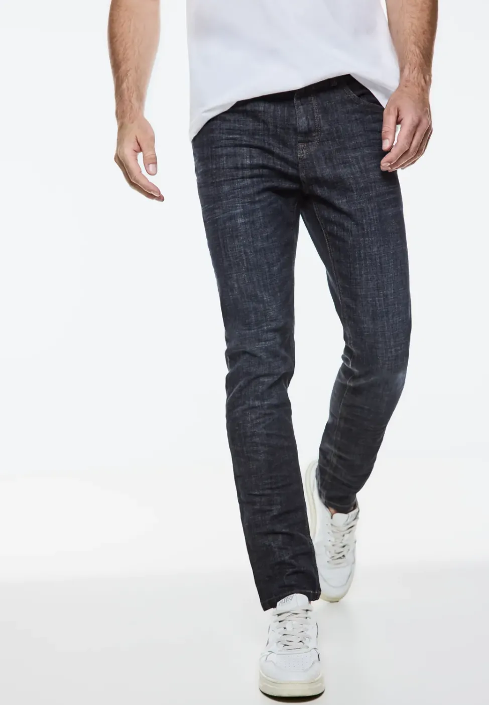 Jeans à la coupe régulière