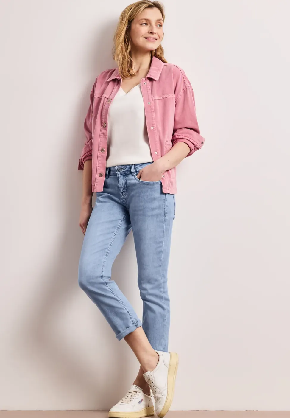Jeans Low Waist Slim Leg en Casual Fit