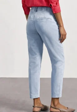 Jeans Mid Waist au look chino