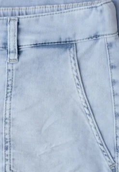 Jeans Mid Waist au look chino