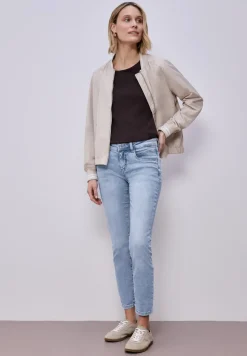 Jeans Mid Waist Slim Leg à la coupe Slim Fit
