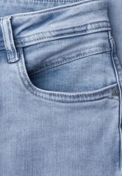 Jeans Mid Waist Slim Leg à la coupe Slim Fit