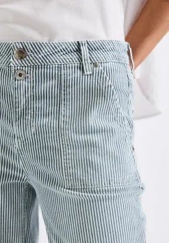 Jeans rayé