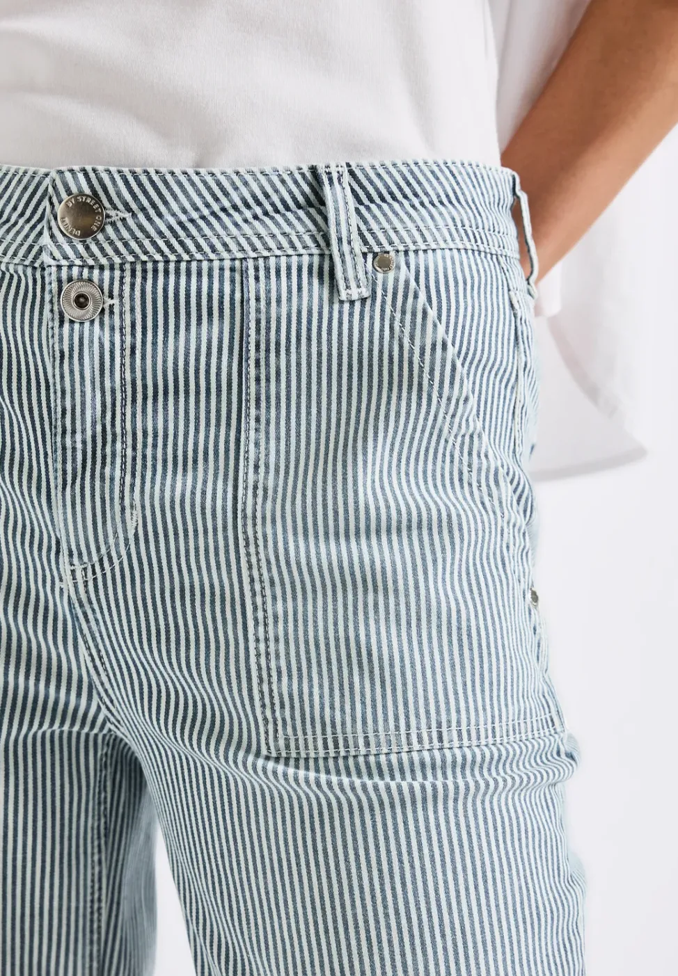 Jeans rayé