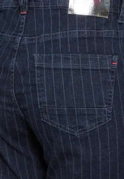 Jeans à rayures
