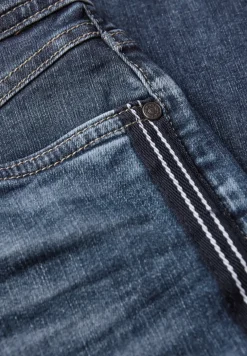 Jeans à rayures gallon