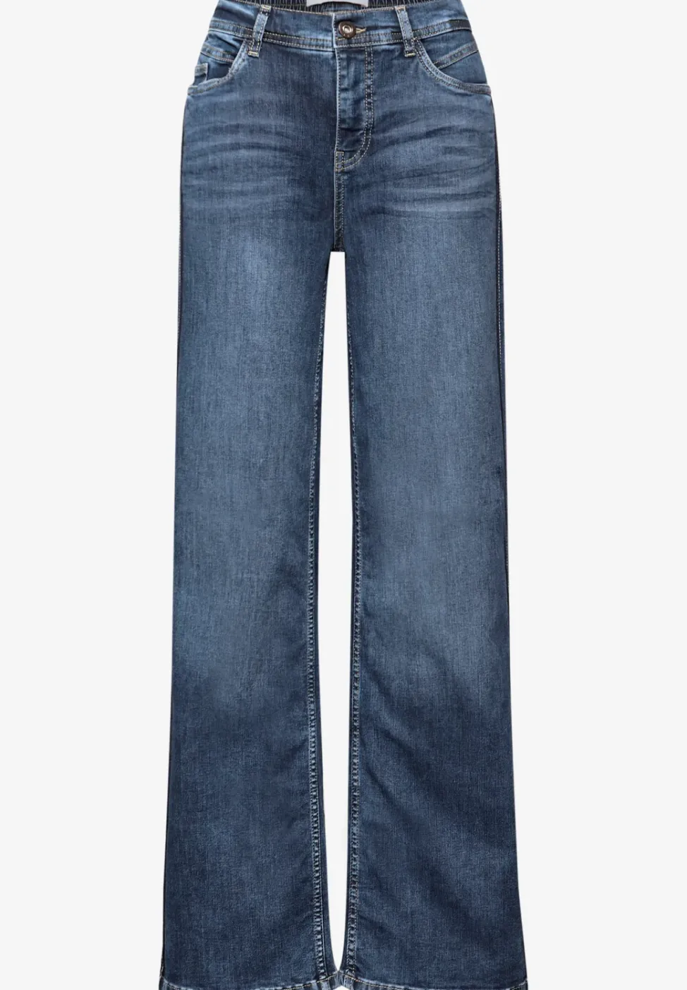 Jeans à rayures gallon