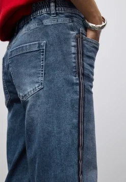 Jeans à rayures gallon