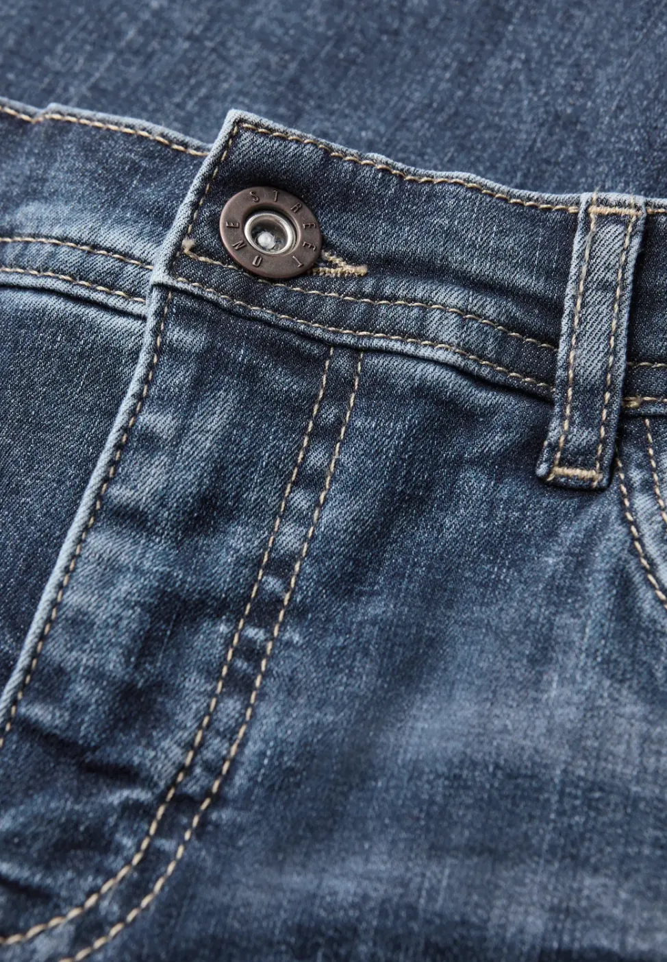 Jeans à rayures gallon